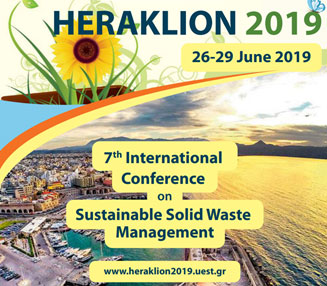 7th International Conference on Sustainable Solid Waste Management, Heraklion, Greece, 26-29 June 2019