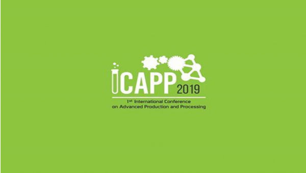1st International Conference on Advanced Production and Processing-ICAPP, Novi Sad, Serbia, 10-11 October 2019