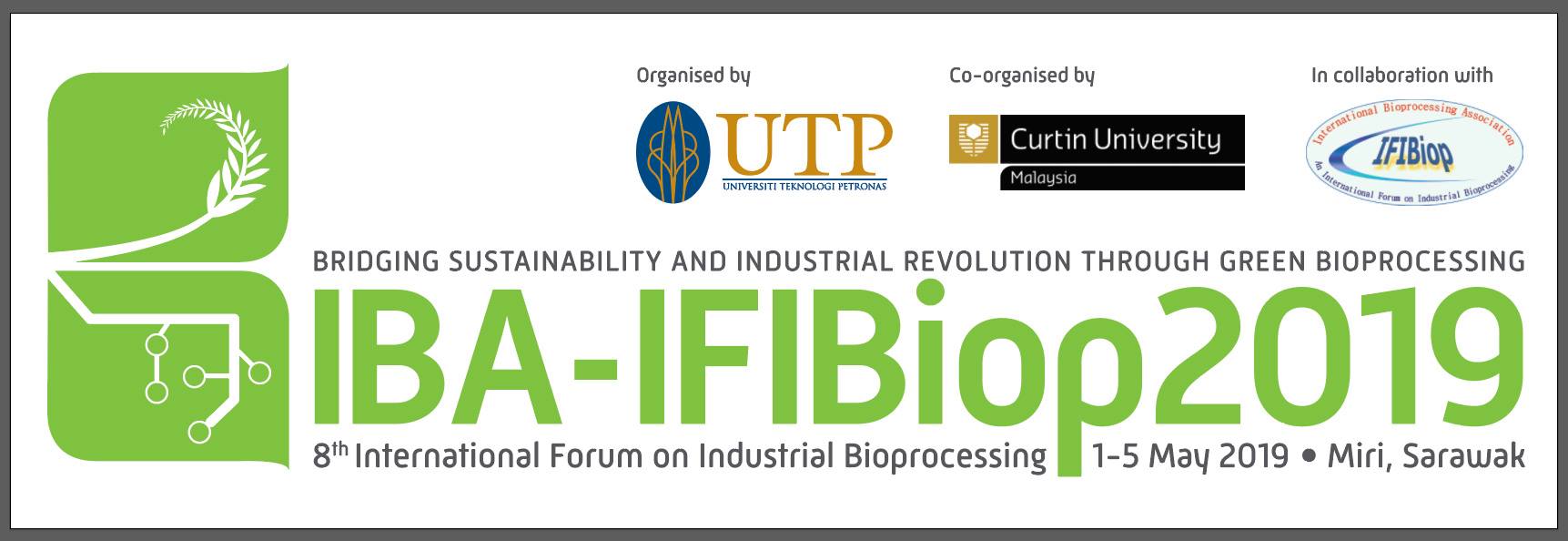 IFIBiop, Miri, Sarawak, Malaysia, 1-5 May 2019