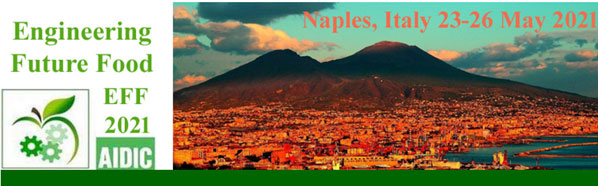 3rd International Conference on Engineering Future Food - e-Conference, Naples, Italy, 23-26 May 2021