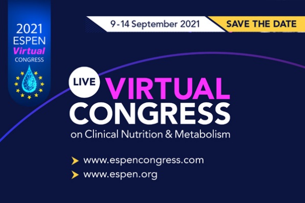 e-Conference: “ESPEN 2021 virtual congress on Clinical Nutrition and Metabolism”, 09-14 September, 2021